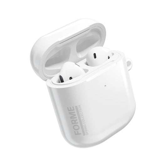 White Airpods Case Printify