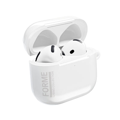White Airpods Case Printify