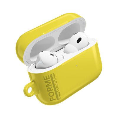 Yellow Airpods Case Printify