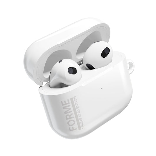 White Airpods Case Printify