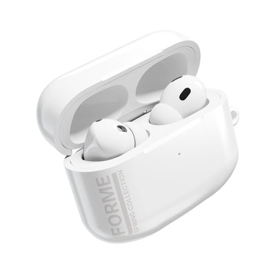White Airpods Case Printify