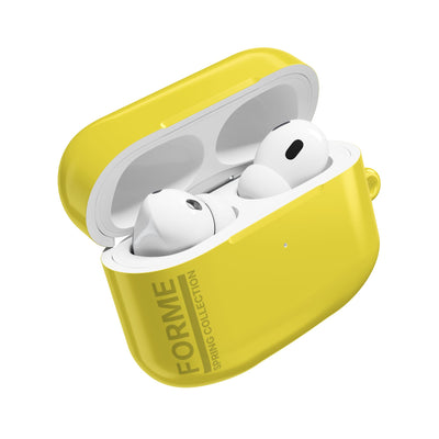 Yellow Airpods Case Printify