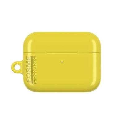 Yellow Airpods Case Printify