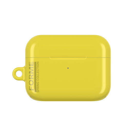 Yellow Airpods Case Printify